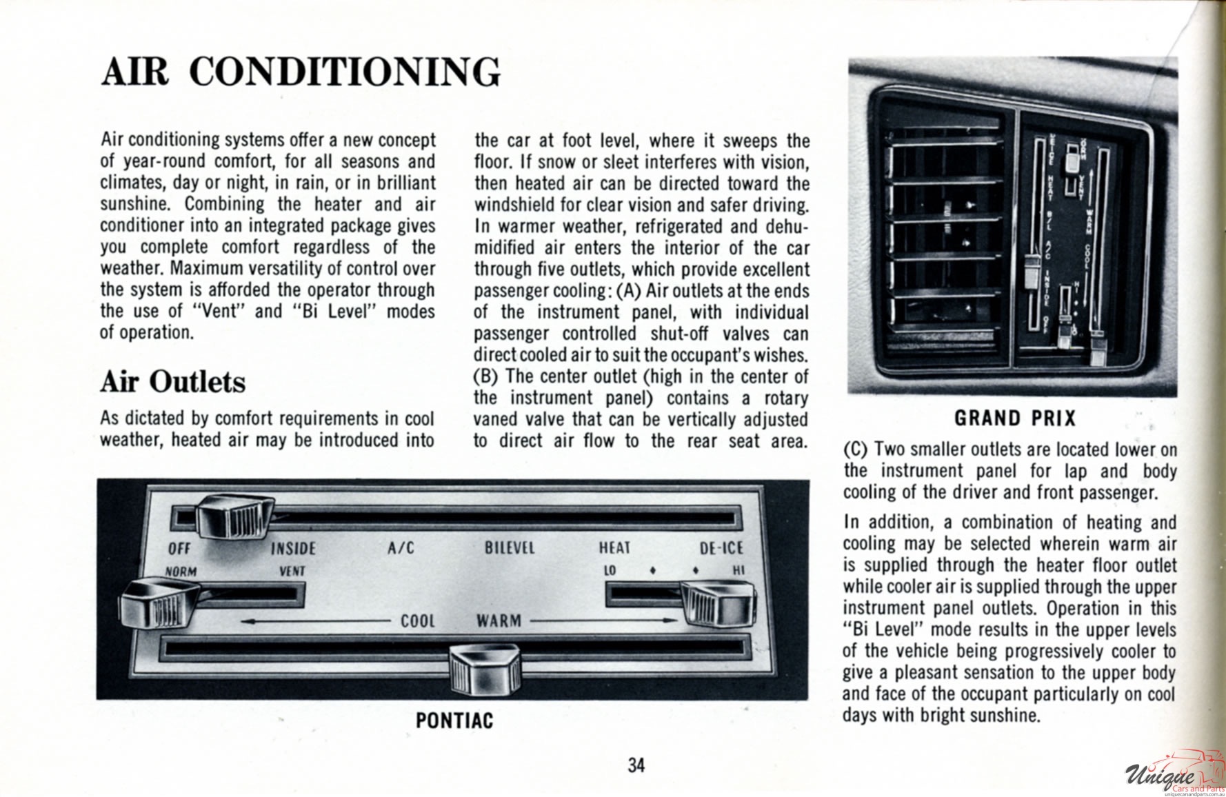 1969 Pontiac Owners Manual Page 38